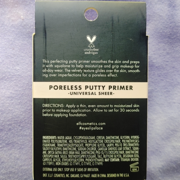 Elf Cosmetics poreless putty primer - Picture 2 of 5